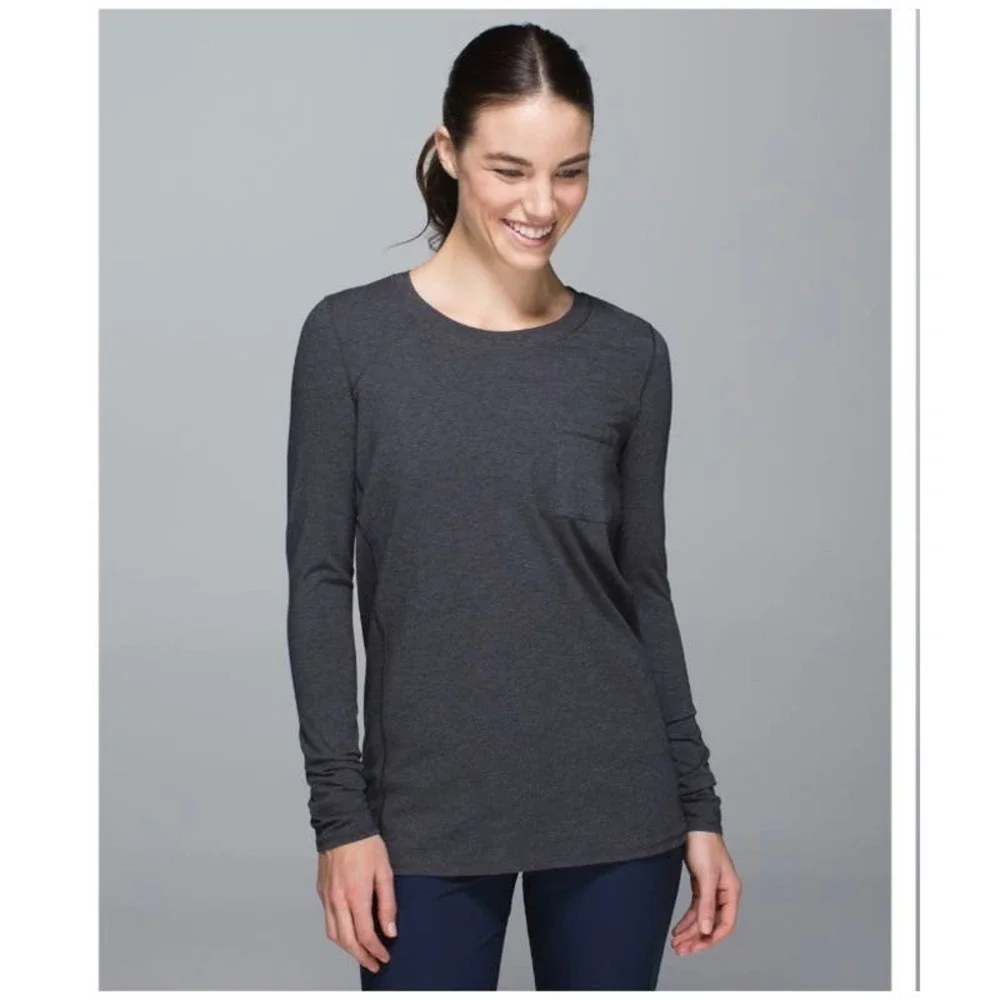 Lululemon Find Your Zen Long Sleeve Active Top